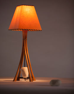 handmade lampstands